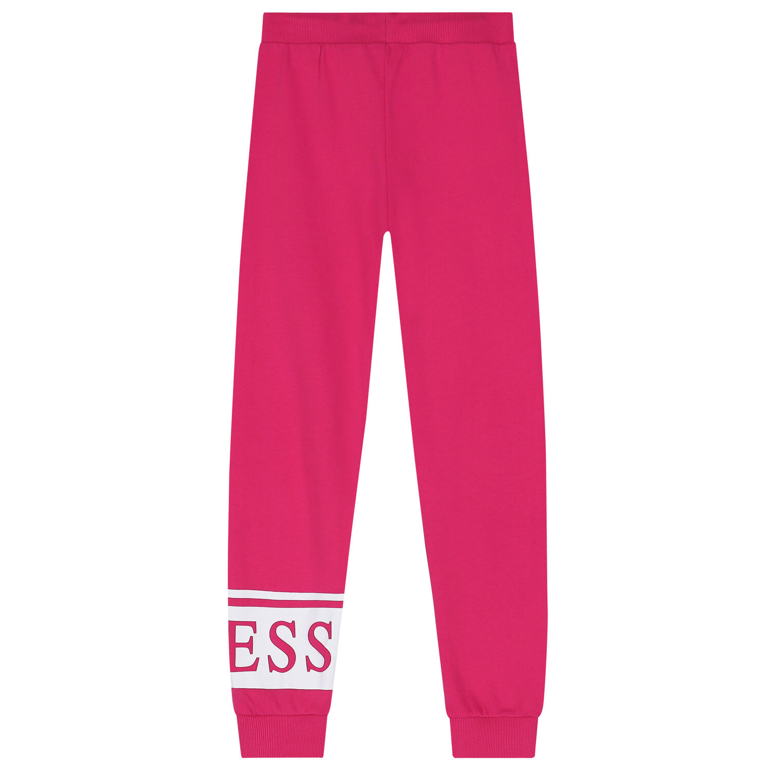 Girls Pink Logo Joggers, 2, hi-res
