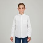 Boys White Shirt, 1, hi-res