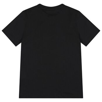 Boys Black Logo T-Shirt