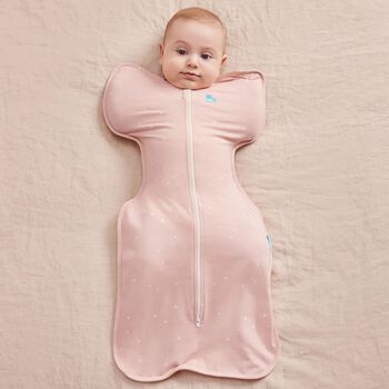 Baby Girl Pink Logo Star Swaddle Up 1.0 TOG