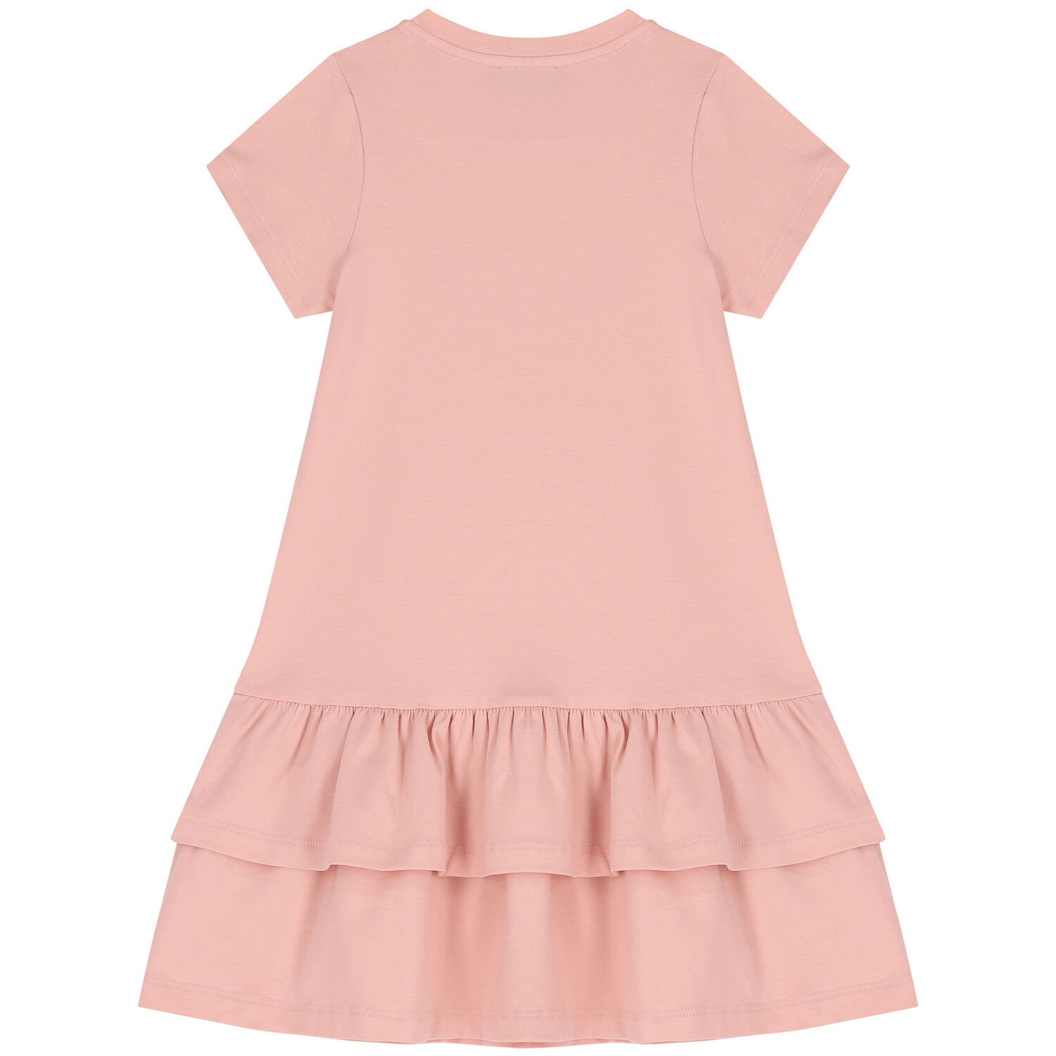 Girls Pink Logo Dress, 2, hi-res image number null