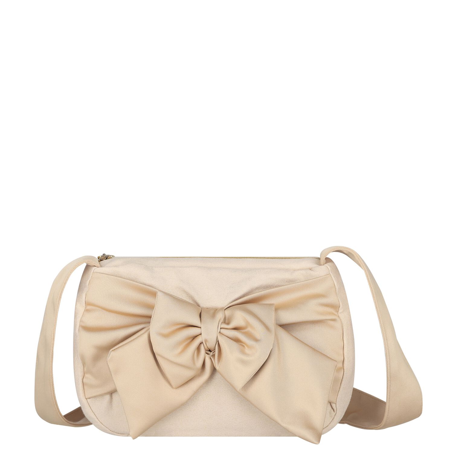 Girls Gold Bow Handbag, 1, hi-res image number null