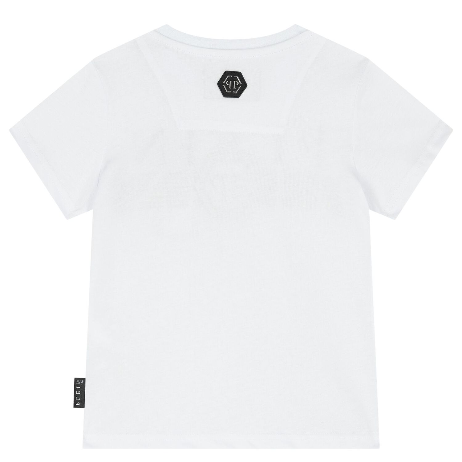 Boys White Logo T-Shirt, 1, hi-res image number null