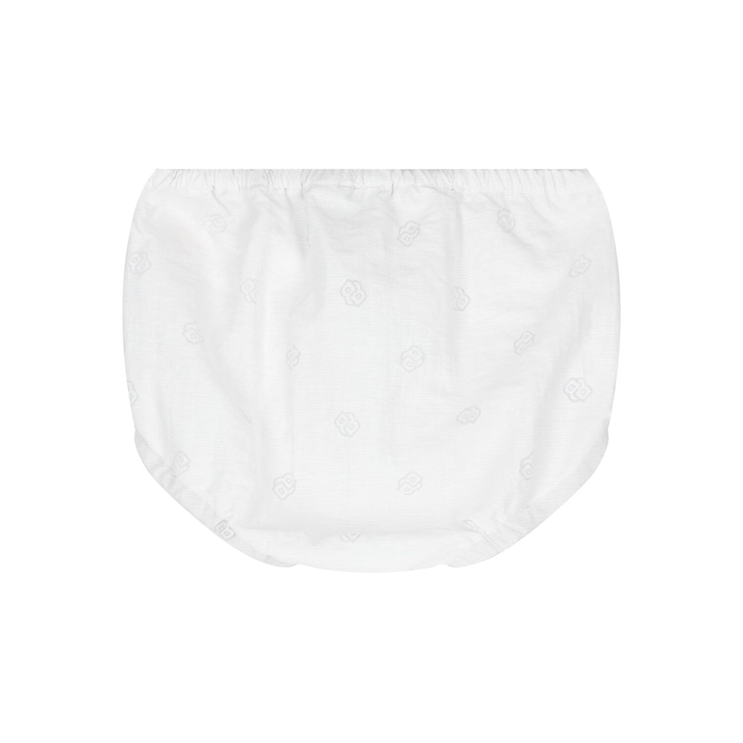 Baby Girls White Logo Dress Set, 1, hi-res