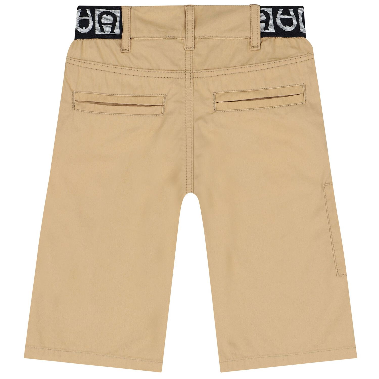 Boys Beige Logo Shorts, 2, hi-res image number null