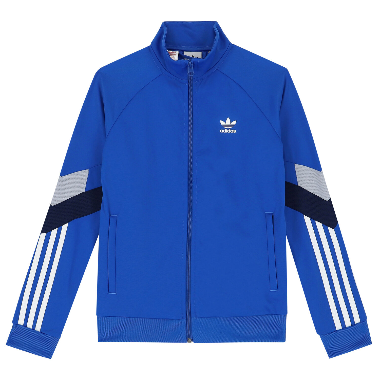 Blue Logo Zip-Up Top, 1, hi-res