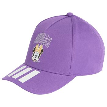 Girls Purple Disney Logo Cap