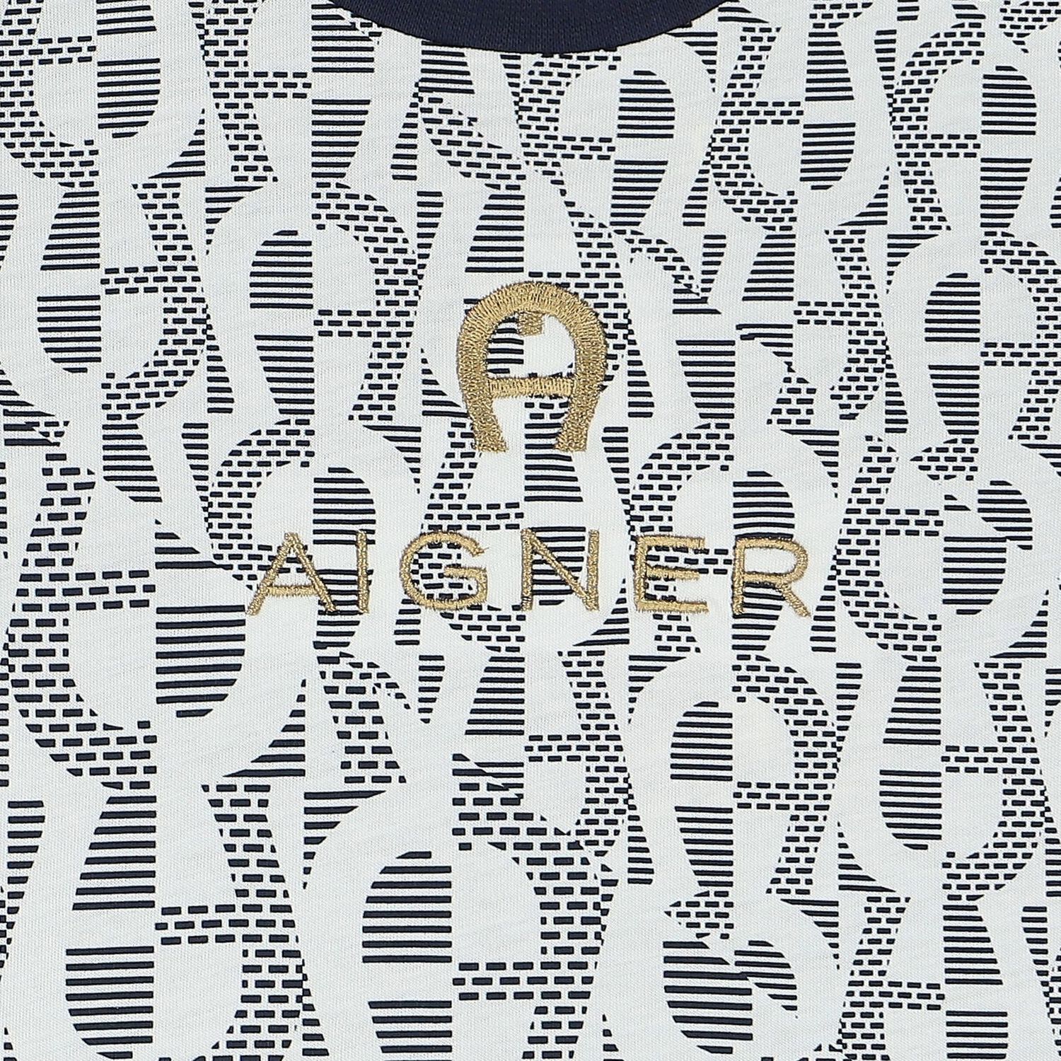 Younger Boys Navy Logo T-Shirt, 2, hi-res