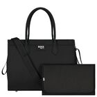 Black Logo Baby Changing Bag, 1, hi-res