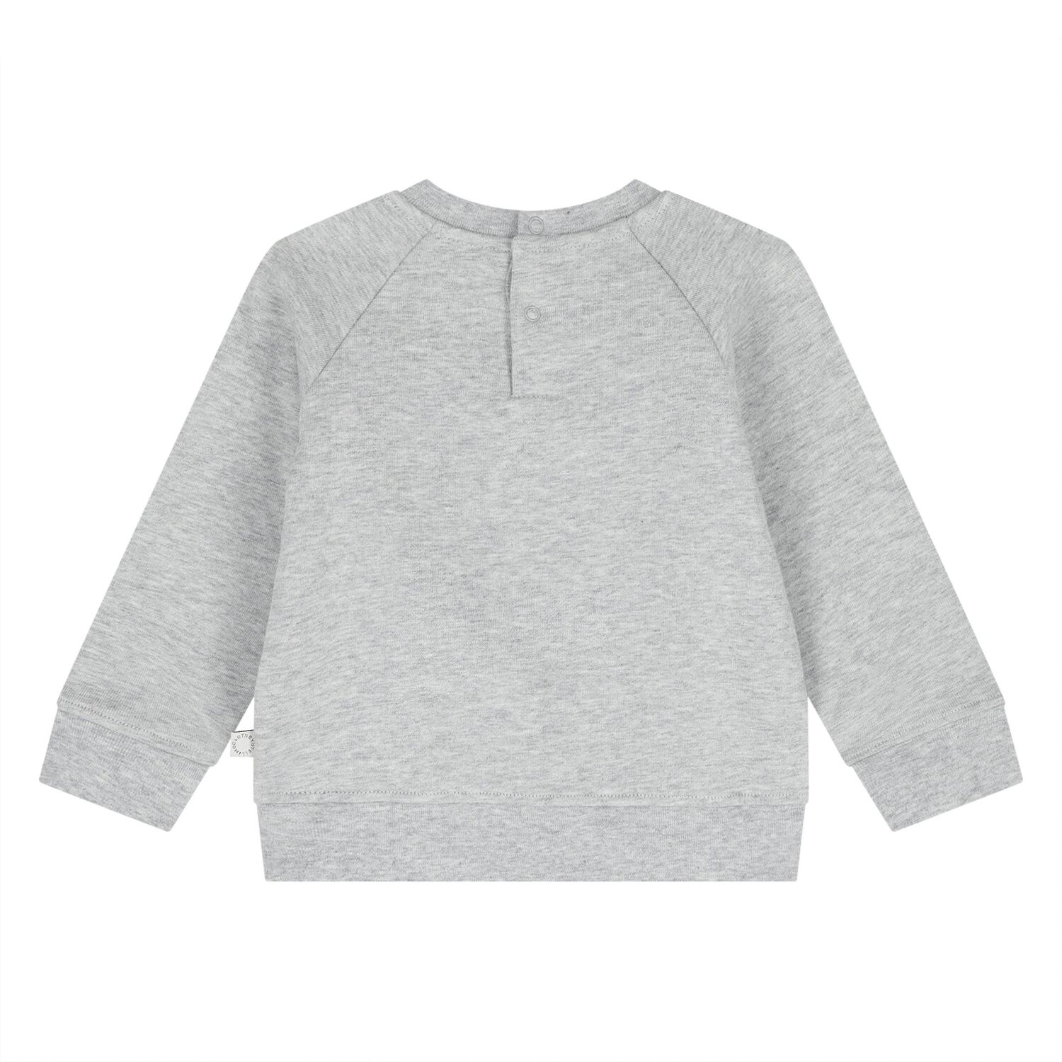 Younger Boys Grey Logo Sweatshirt, 1, hi-res