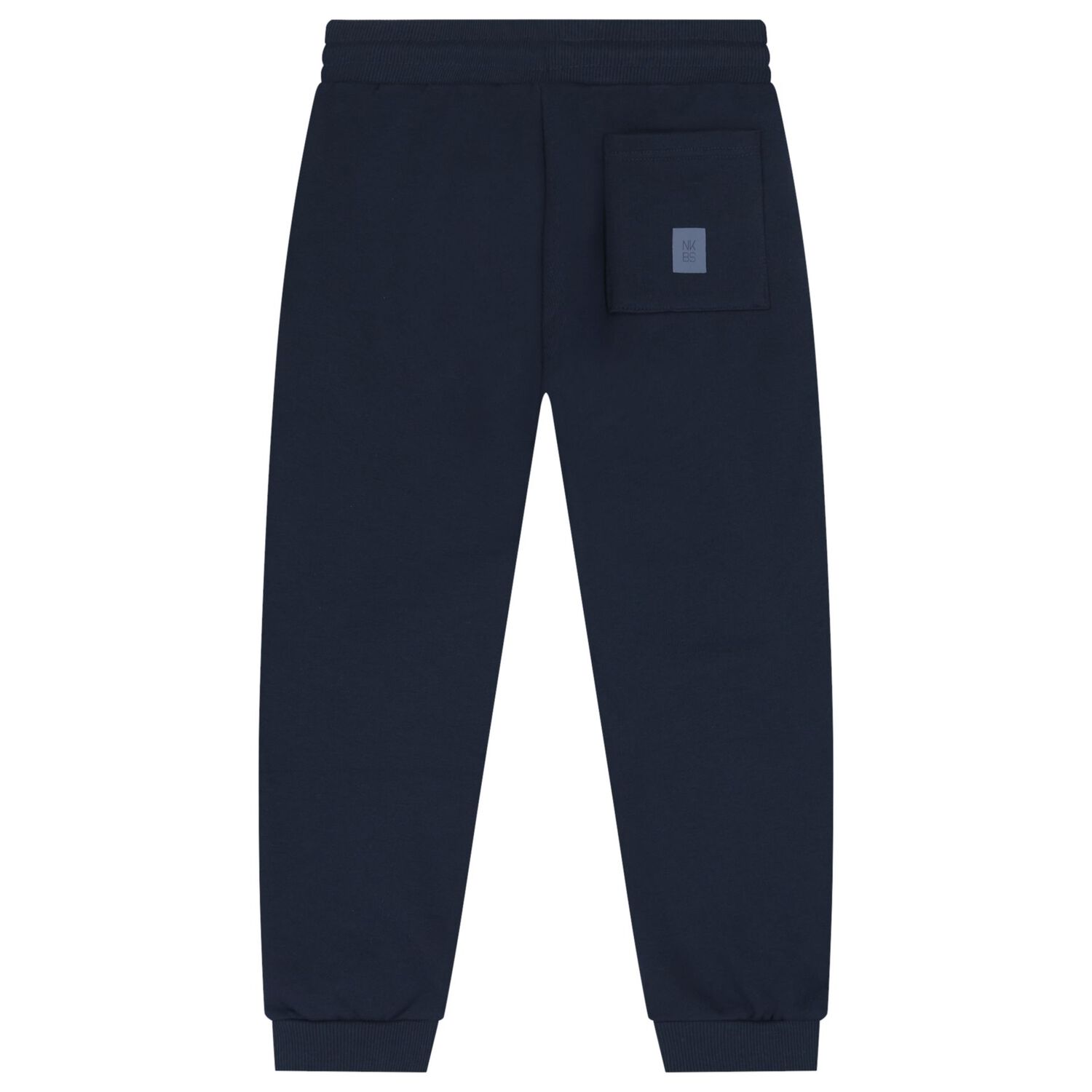 Boys Navy Blue Joggers, 1, hi-res