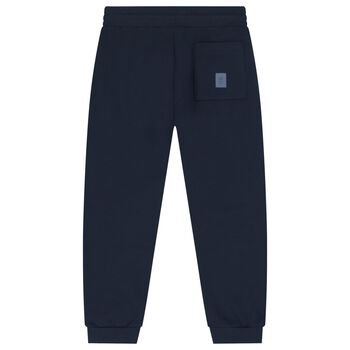 Boys Navy Blue Joggers