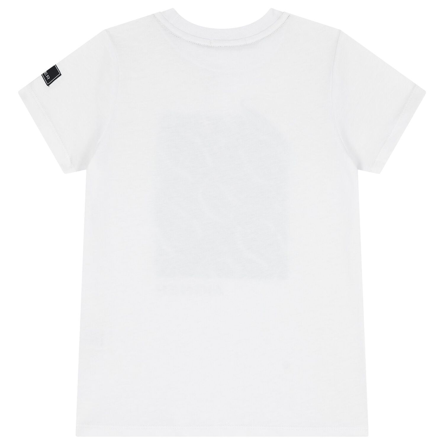 Boys White Logo T-Shirt, 1, hi-res