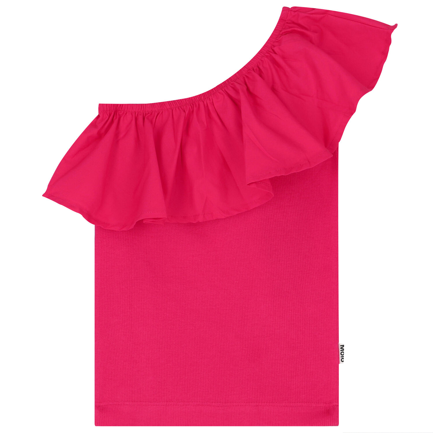 Girls Pink Ruffled Top, 2, hi-res image number null