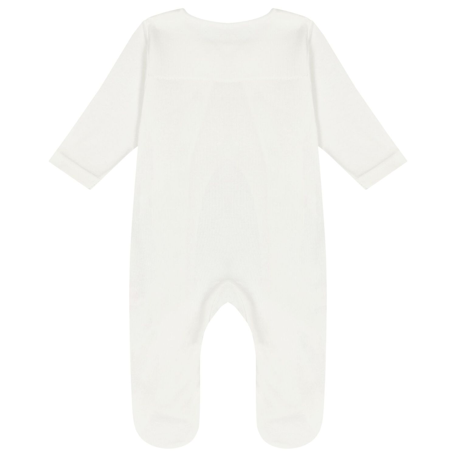 Ivory Crown Babygrow, 1, hi-res