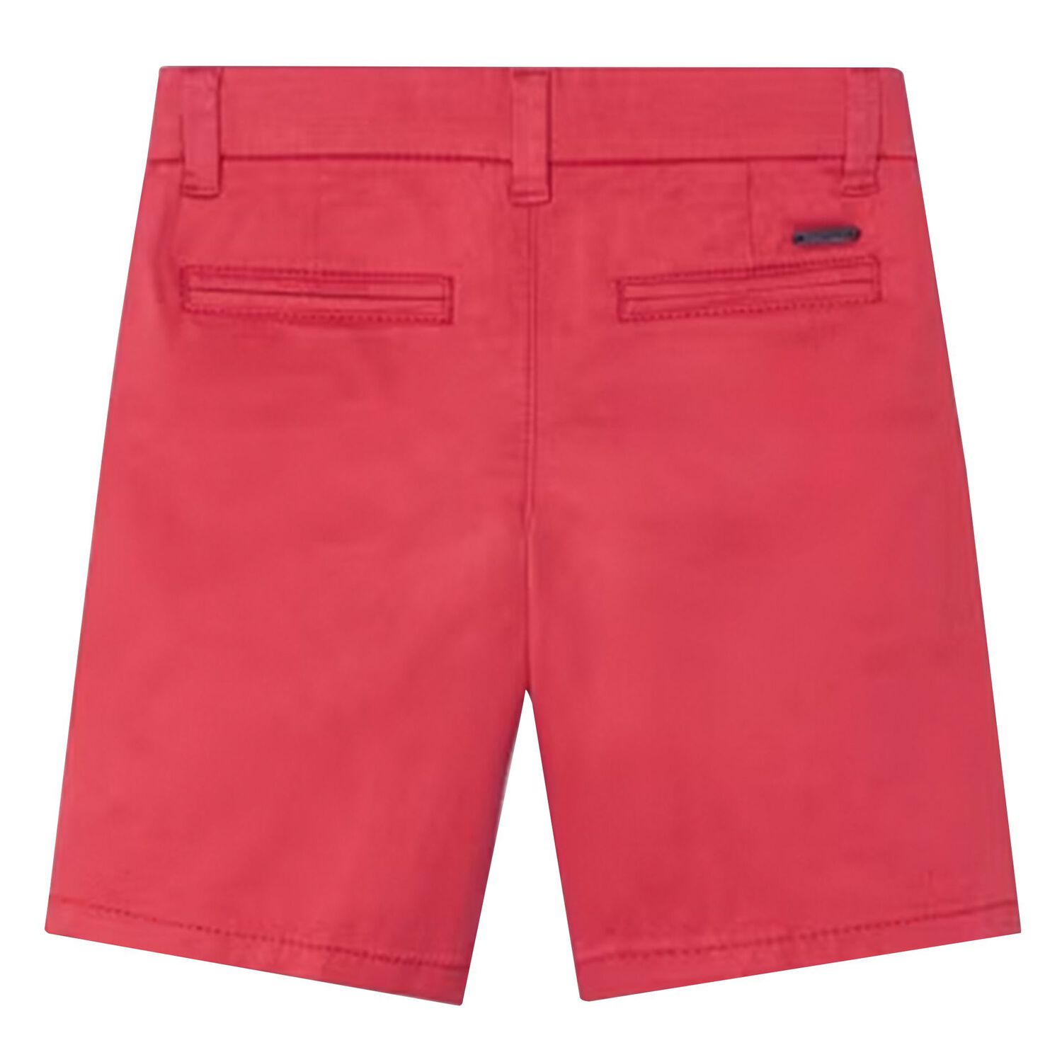 Boys Red Chino Shorts, 1, hi-res