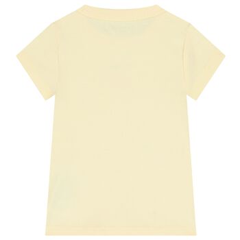 Girls Yellow Logo T-Shirt