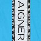 Boys Blue Logo T-Shirt, 3, hi-res