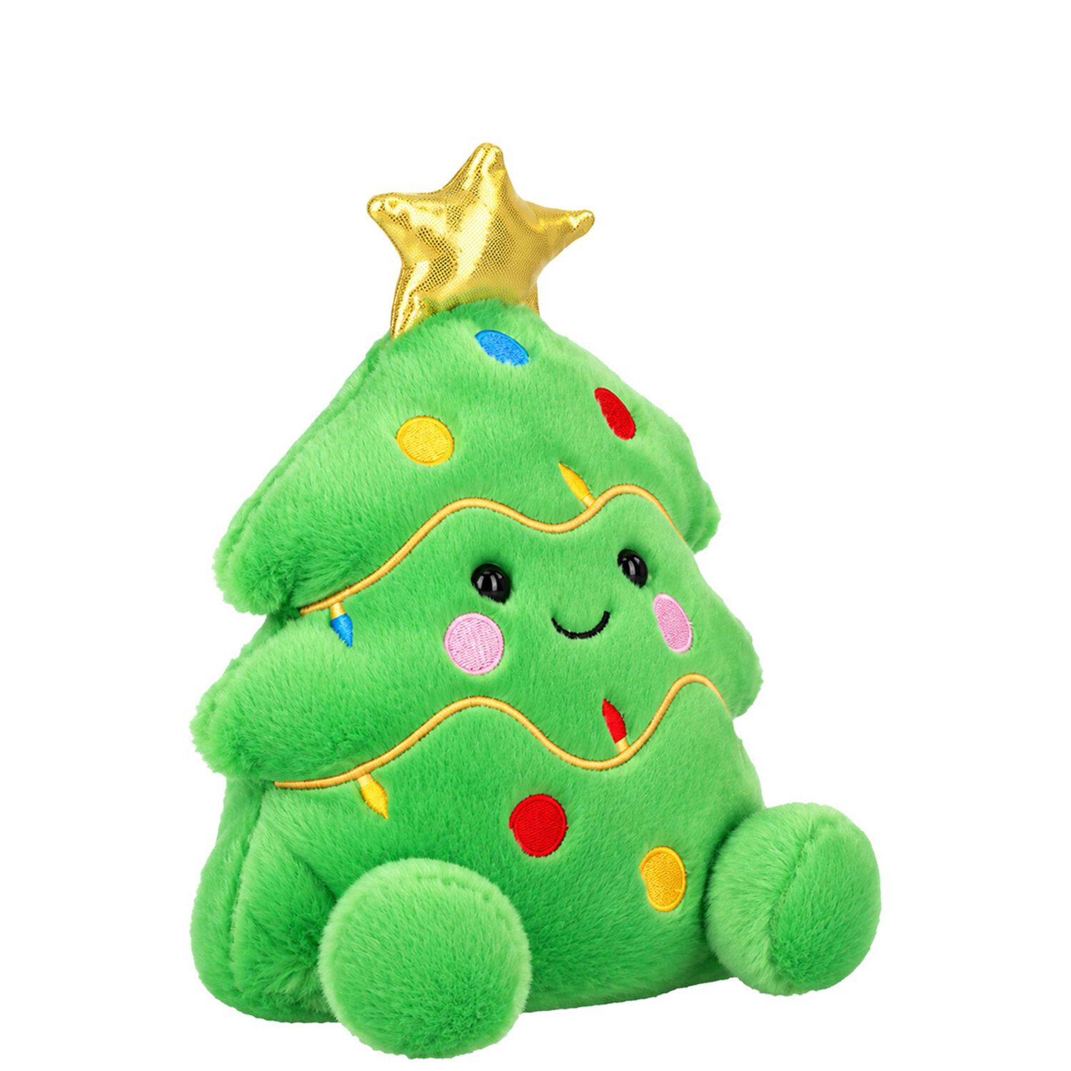 Palm Pals Green Douglas Christmas Tree Medium Soft Toy ( 20CM ), 1, hi-res