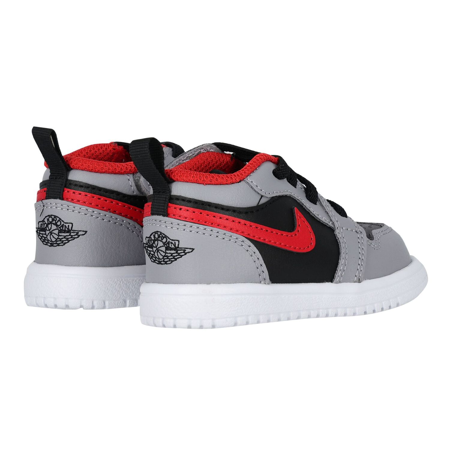 Black, Grey & Red Air Jordan 1 Low Alt Trainers, 1, hi-res