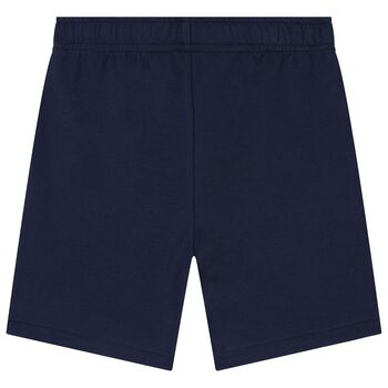Boys Navy Blue Jersey Shorts