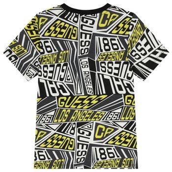 Boys Multi-Coloured Logo T-Shirt