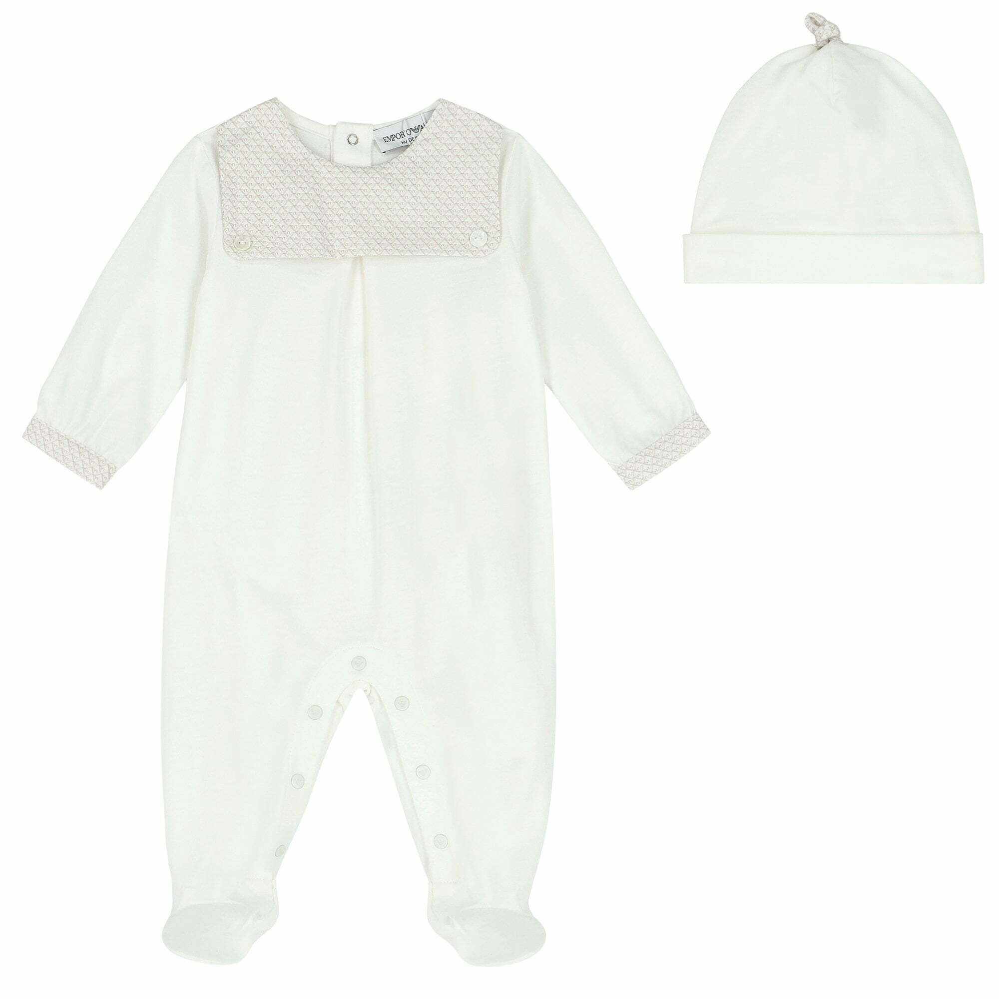 Armani baby hat discount
