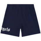 Navy Logo Shorts, 2, hi-res