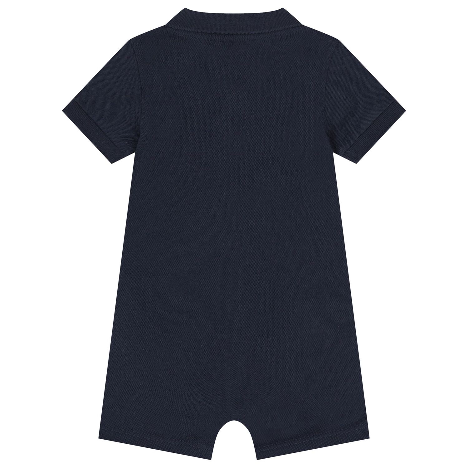 Baby Boys Navy Blue Logo Romper, 3, hi-res