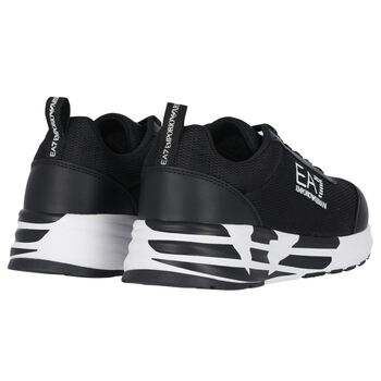 Black & White Logo Trainers