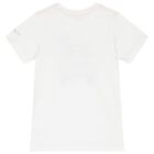 Boys White Logo T-Shirt, 2, hi-res