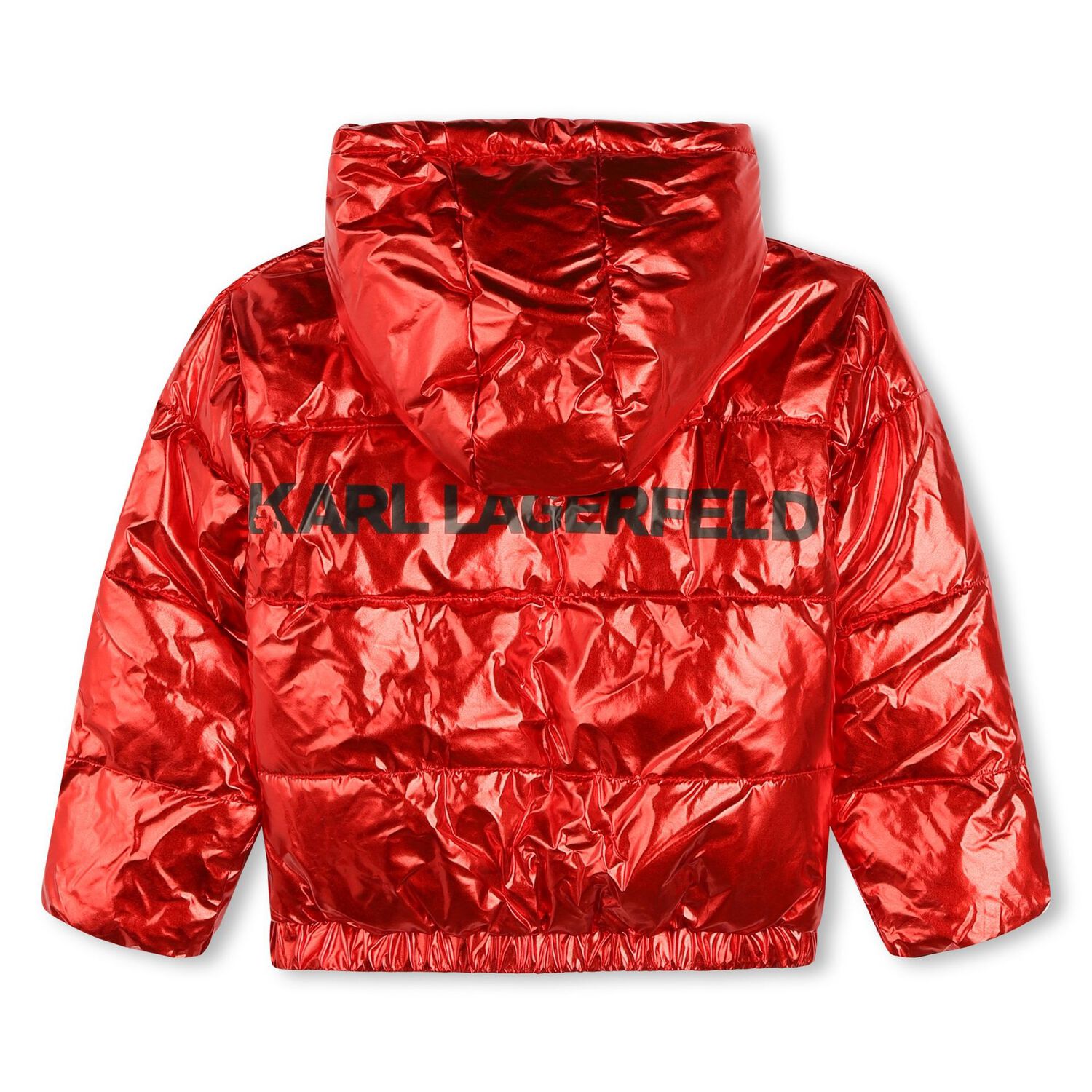 Boys Red Logo Puffer Jacket, 1, hi-res image number null