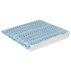 Baby Boys Blue Zigzag Blanket, 1, hi-res