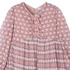 Girls Pink Floral Dress, 2, hi-res