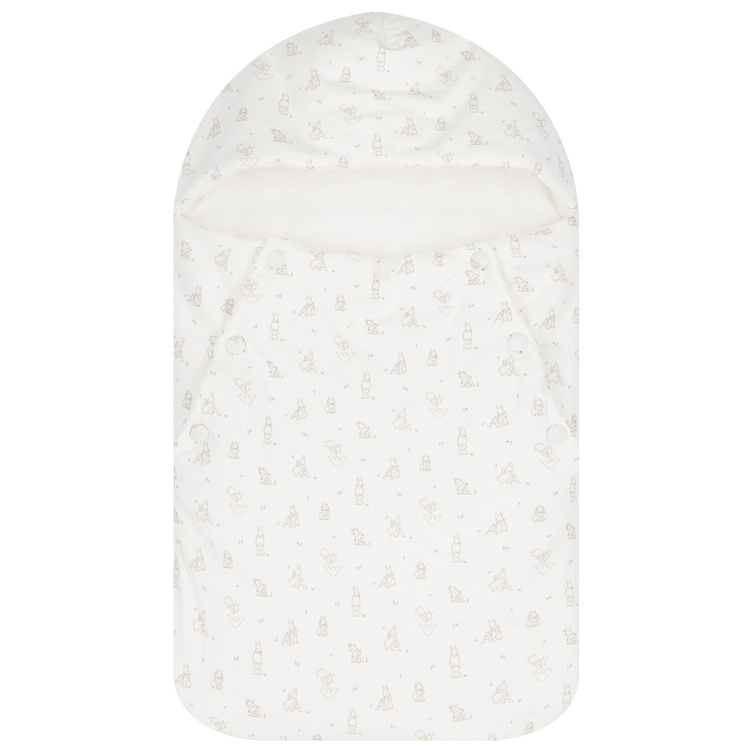 Ivory Alphabet & Bunny Baby Nest, 2, hi-res