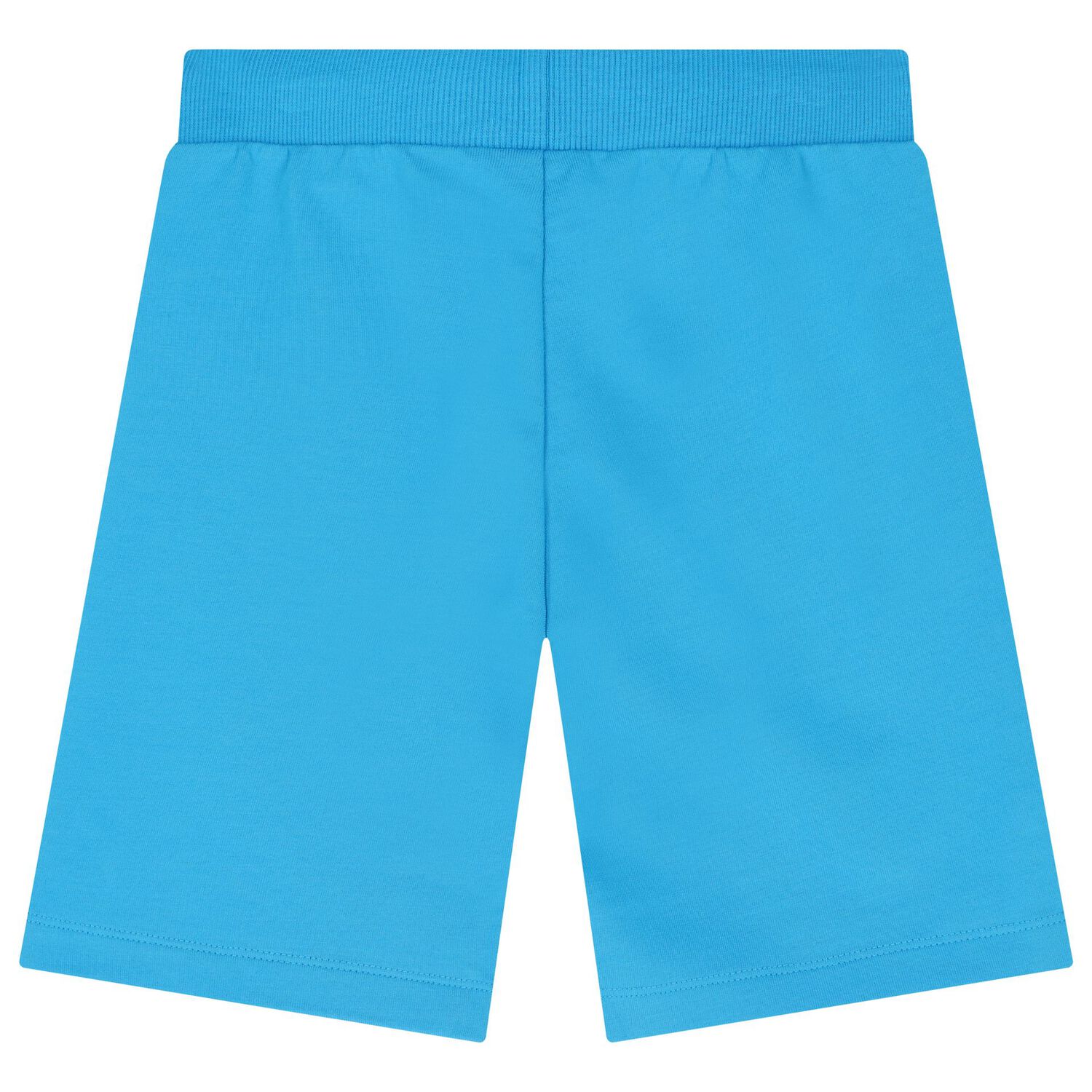 Boys Blue Logo Shorts, 2, hi-res