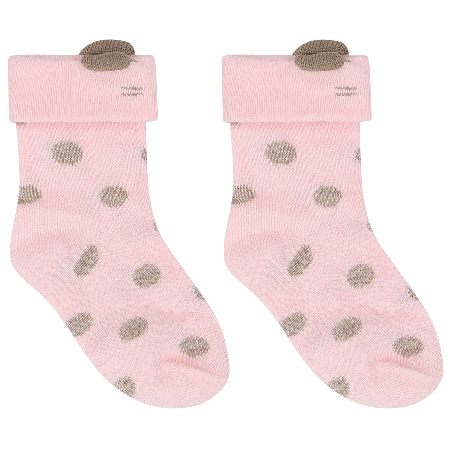 Baby Girls Pink Socks ( 4-Pack ), 1, hi-res image number null