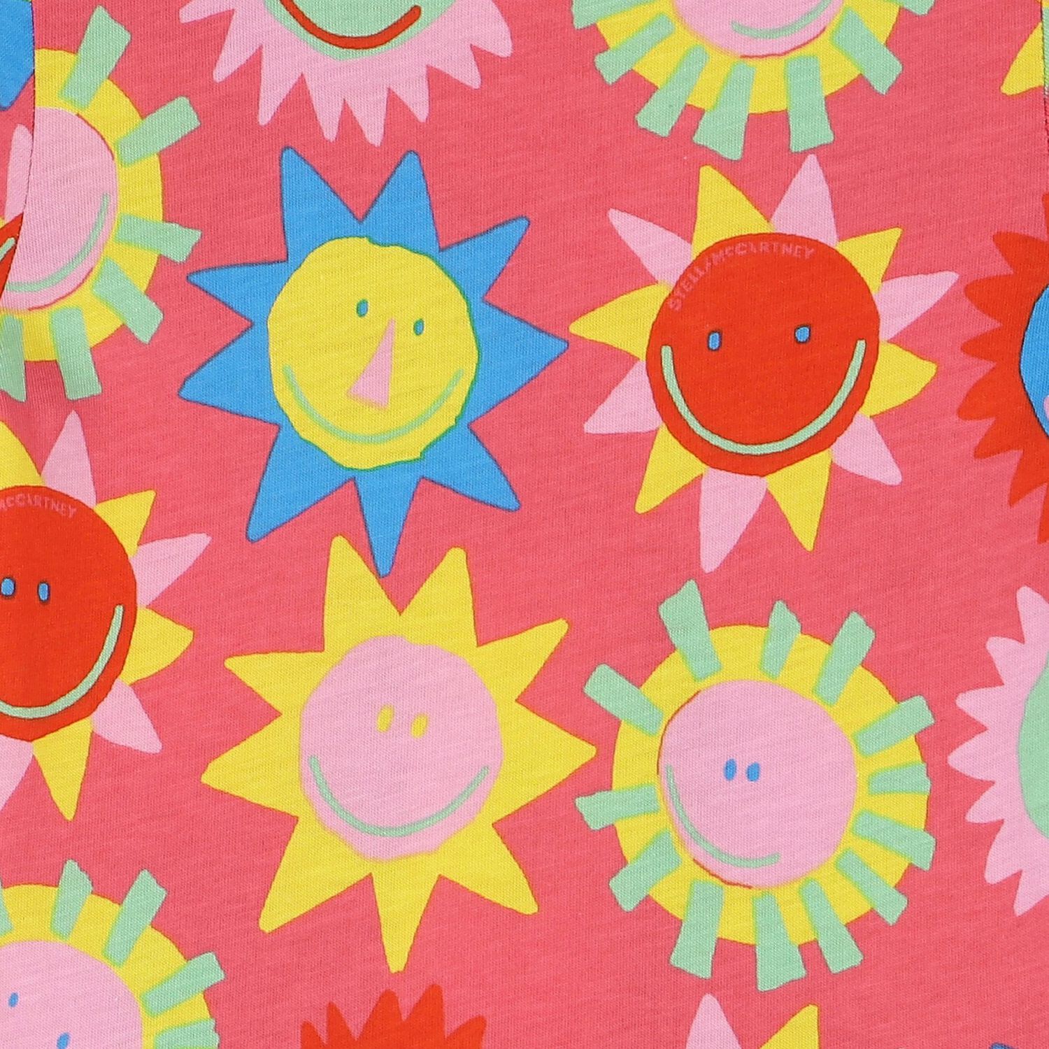 Younger Girls Pink Sun Dress, 1, hi-res