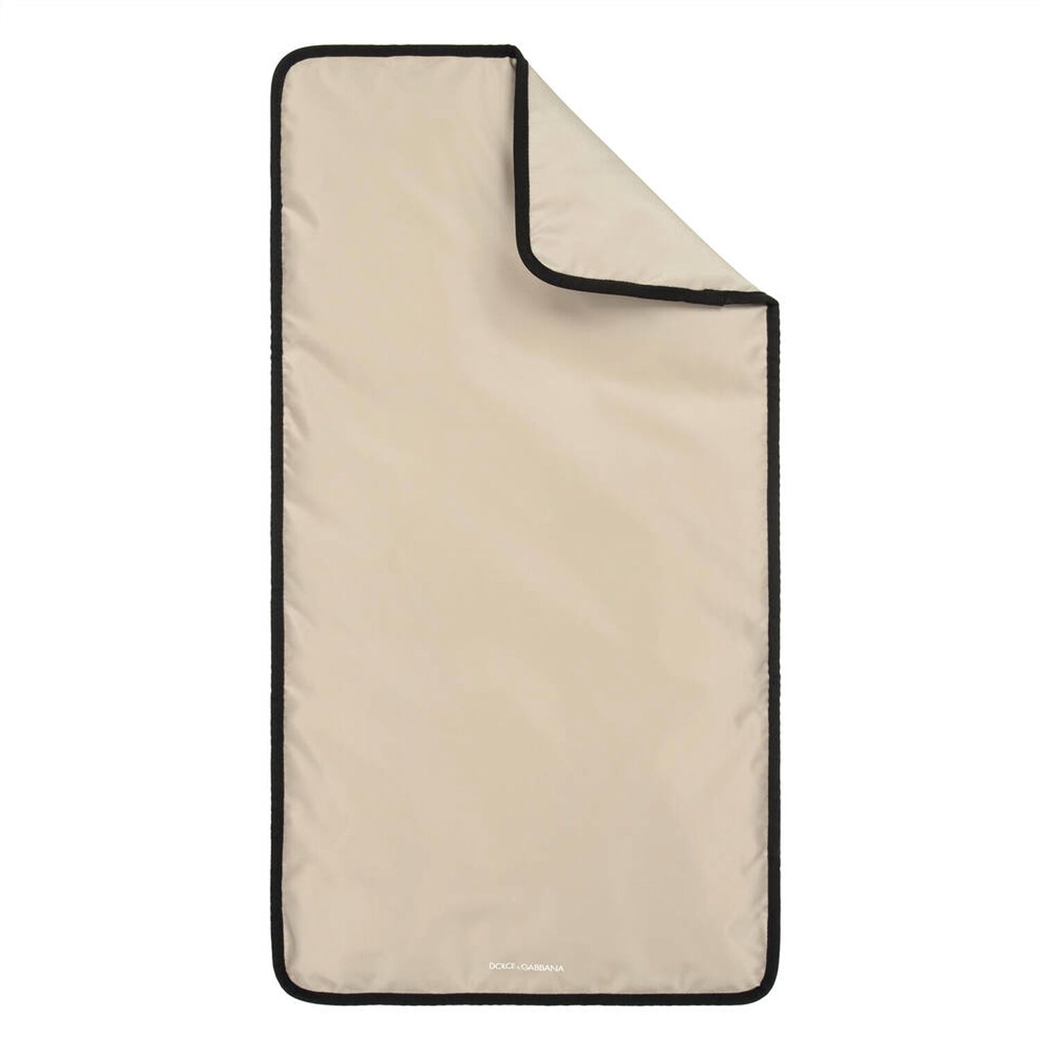Beige & White Logo Baby Changing Bag, 2, hi-res