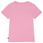 Girls Pink Logo T-Shirt, 1, hi-res