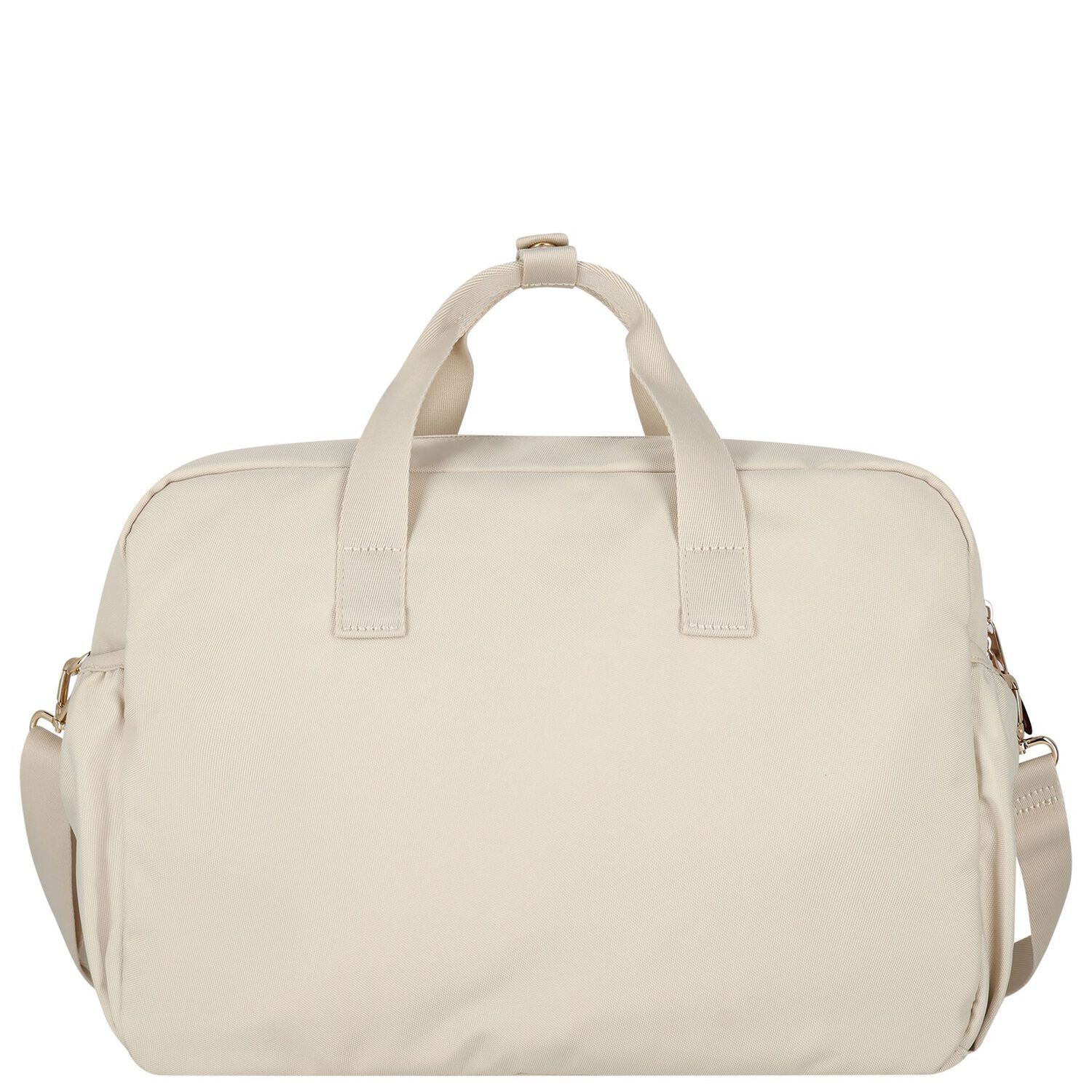 Beige Logo Baby Changing Bag, 5, hi-res