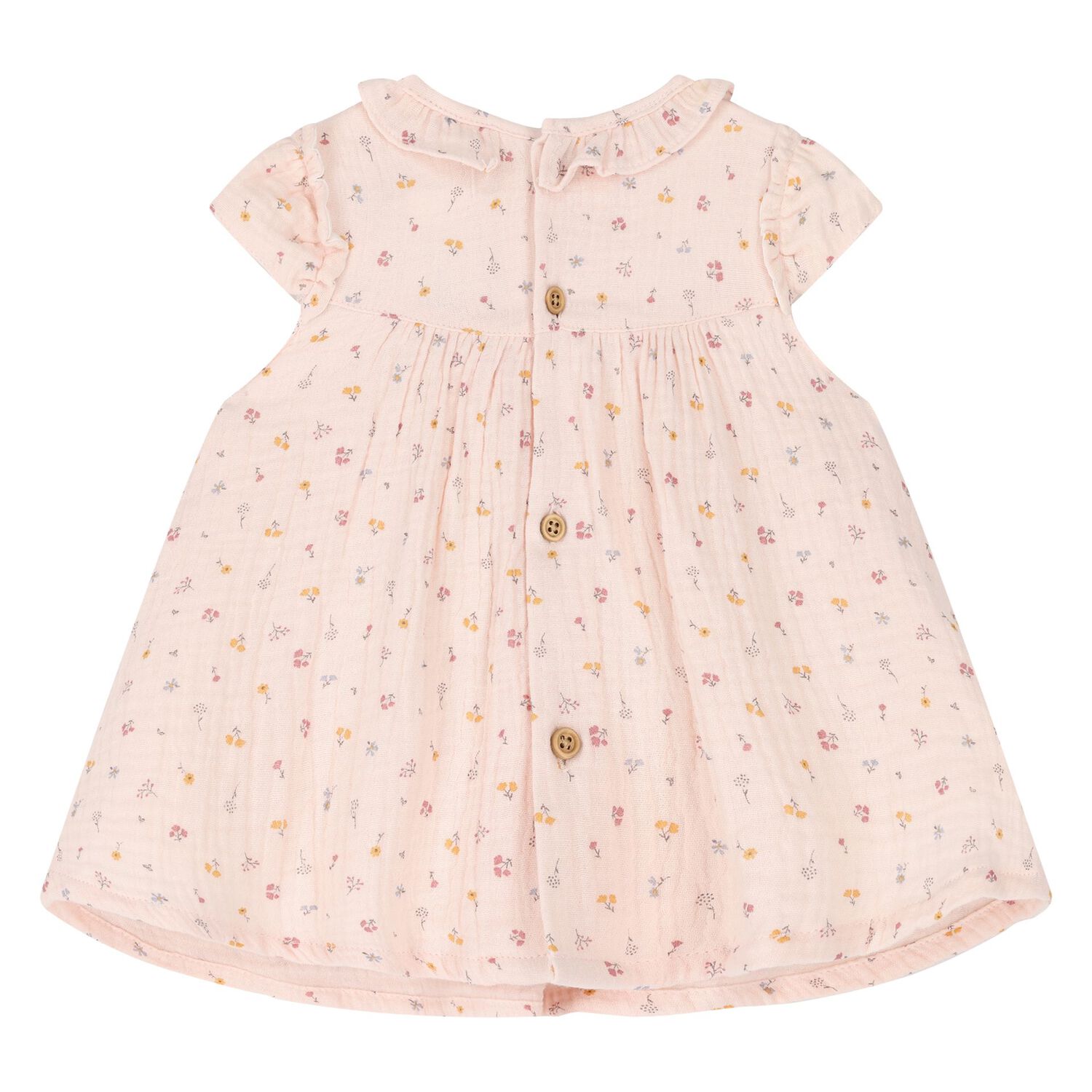 Baby Girls Pink Floral Dress Set, 1, hi-res