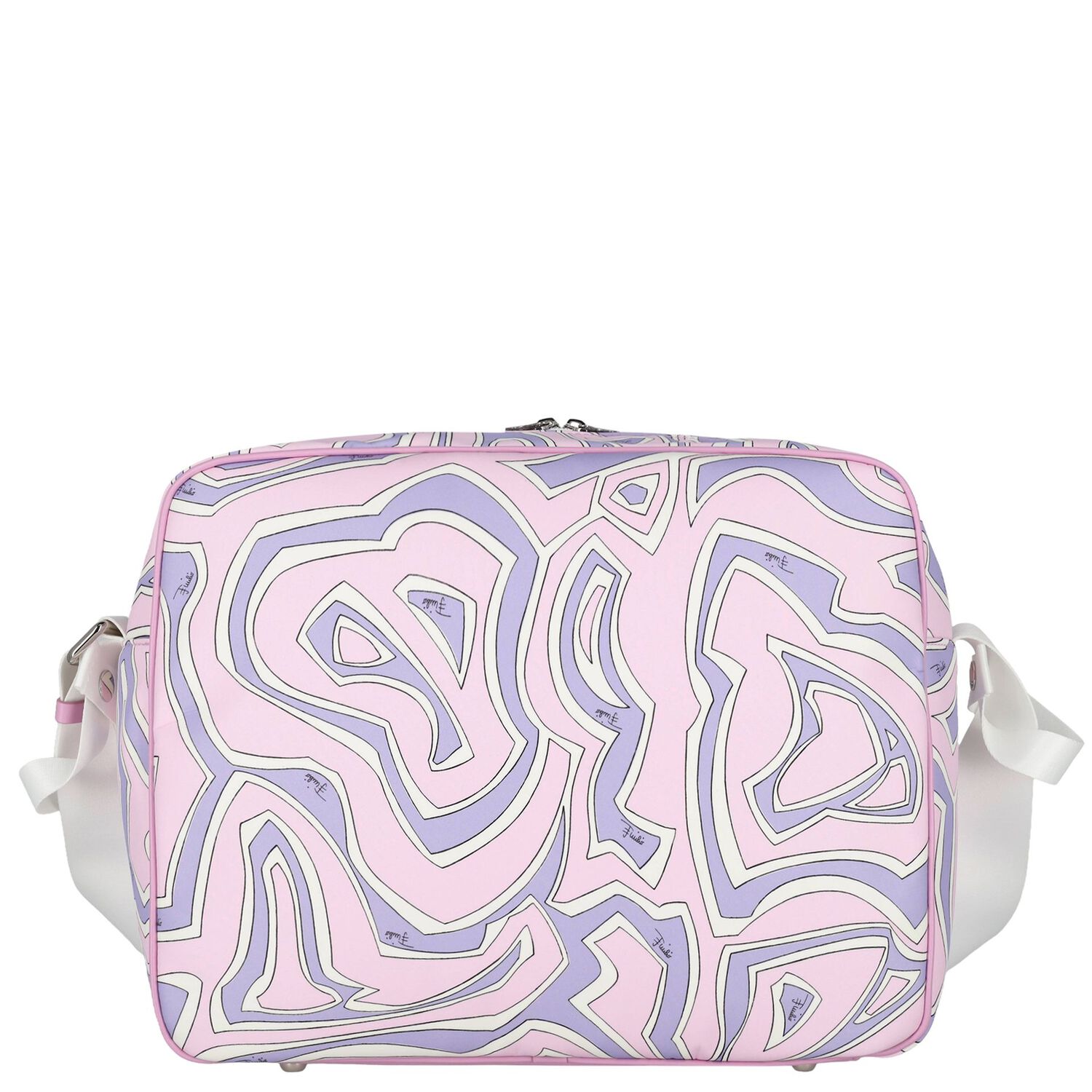 Pink & Lilac Labirinto Baby Changing Bag ( 40CM )  , 1, hi-res