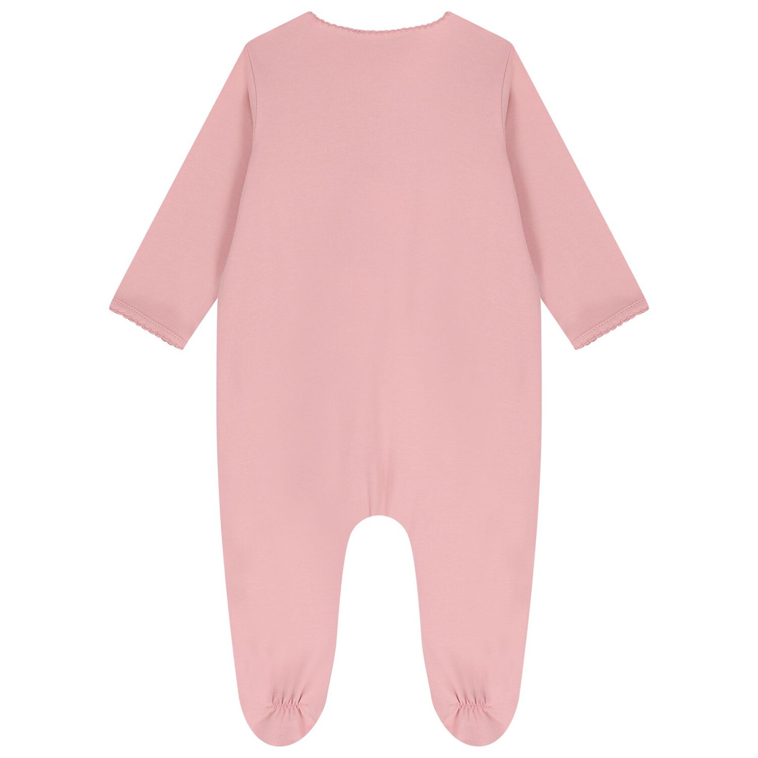 Baby Girls White & Pink Apple Babygrow ( 2-Pack ), 2, hi-res