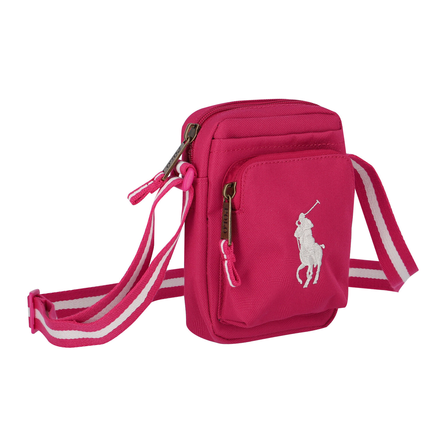 Girls Pink Logo Crossbody Bag, 2, hi-res image number null