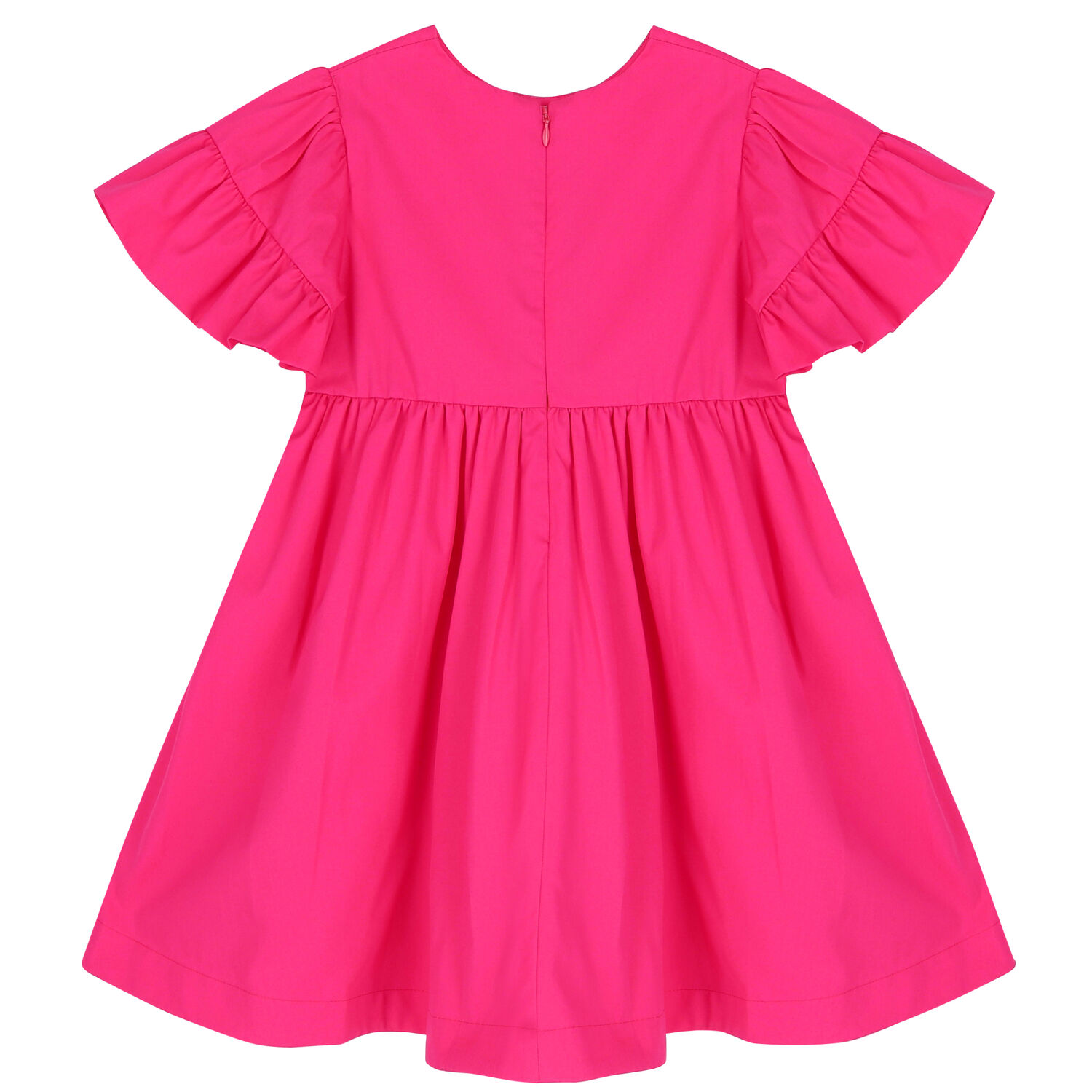Girls Pink Logo Dress, 1, hi-res
