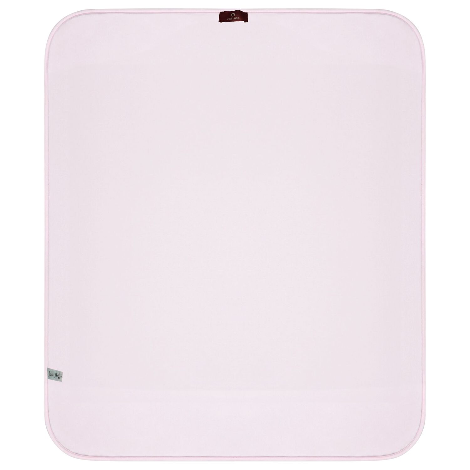 Baby Girls Pink & Gold Logo Blanket, 2, hi-res