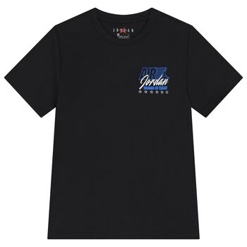 Boys Black Jordan Logo T-Shirt