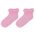 Baby Girls Pink Butterfly Socks ( 3-Pack ), 1, hi-res