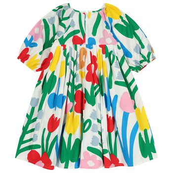 Girls Multi-Coloured Floral Dress